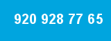 920 928 77 65 920 928 77 65